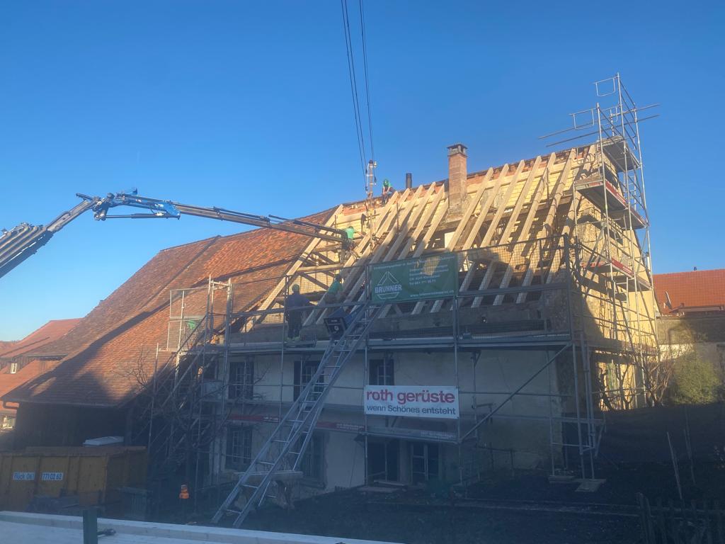 Startseite Brunner Zimmerei und Bedachung AG